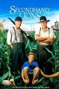 دانلود فیلم شیرهای پوشالی Secondhand Lions 2003 با دوبله فارسی