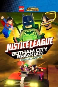 دانلود انیمیشن لگو لیگ عدالت: فروپاشی گاتهام Lego Justice League Gotham City Breakout 2016 با دوبله فارسی
