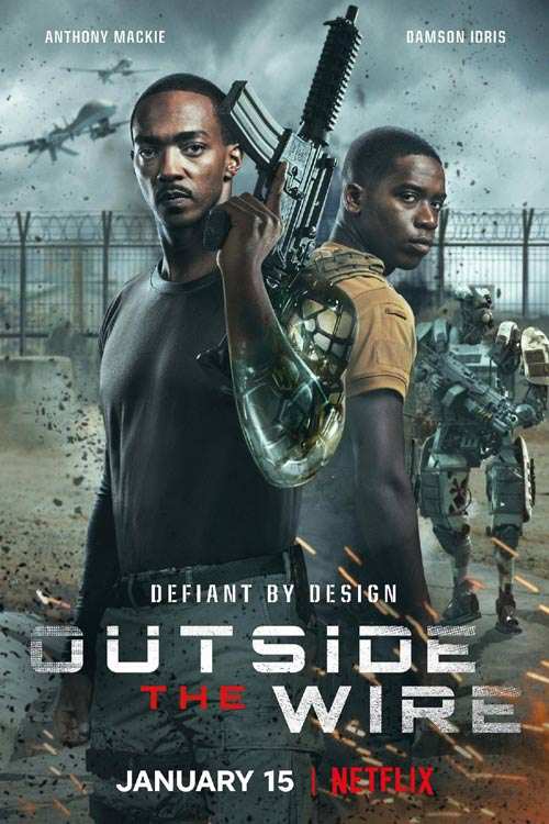 دانلود فیلم Outside the Wire 2021 با دوبله فارسی