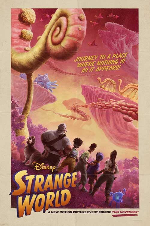 دانلود انیمیشن دنیای عجیب 2022 Strange
