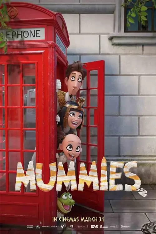 دانلود انیمیشن مومیایی ها Mummies 2023 دوبله فارسی