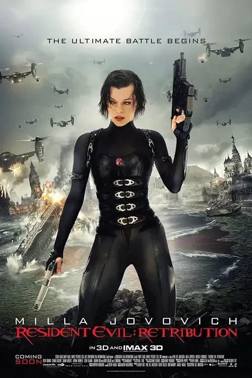 دانلود فیلم رزیدنت ایول - قصاص Resident Evil - Retribution 2012 زیرنویس فارسی چسبیده
