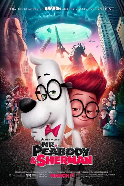 دانلود فیلم آقای پیبادی و شرمن Mr Peabody and Sherman 2014 دوبله فارسی