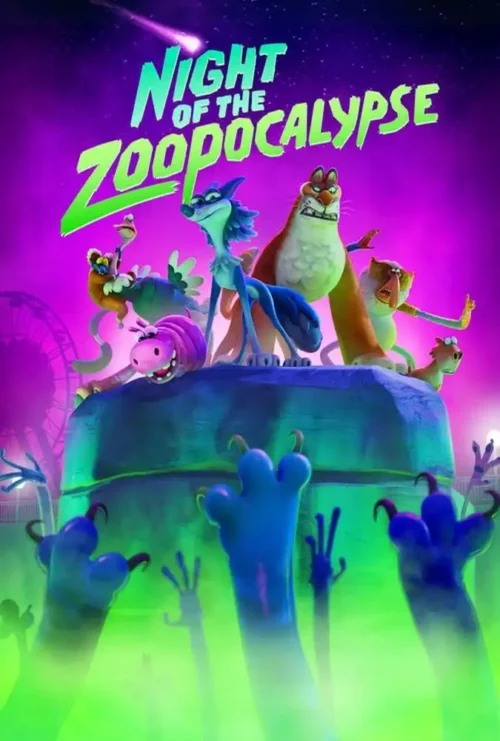 دانلود انیمیشن شب آخر الزمان جنگل Night of the Zoopocalypse 2024 دوبله فارسی